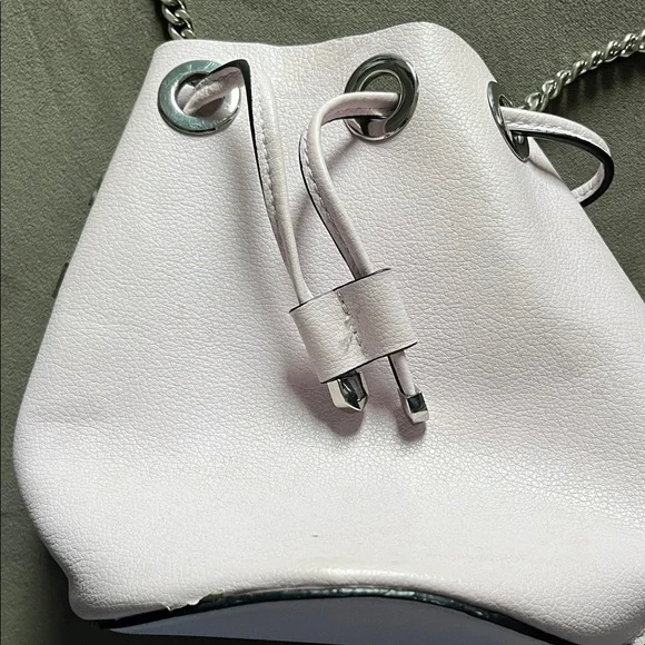 Zara Light Pink Mini Bucket Bag - Picture 2 of 10